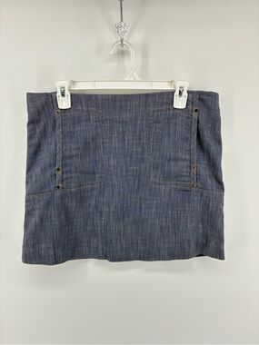 W118 by Walter Baker Dark Blue Mini Skirt